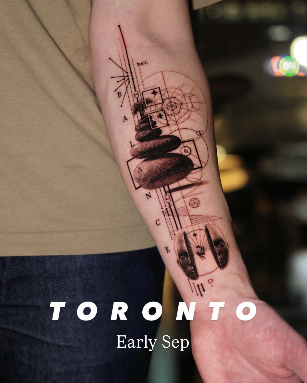 Tattoo by @gayitattoo — geometric, realism