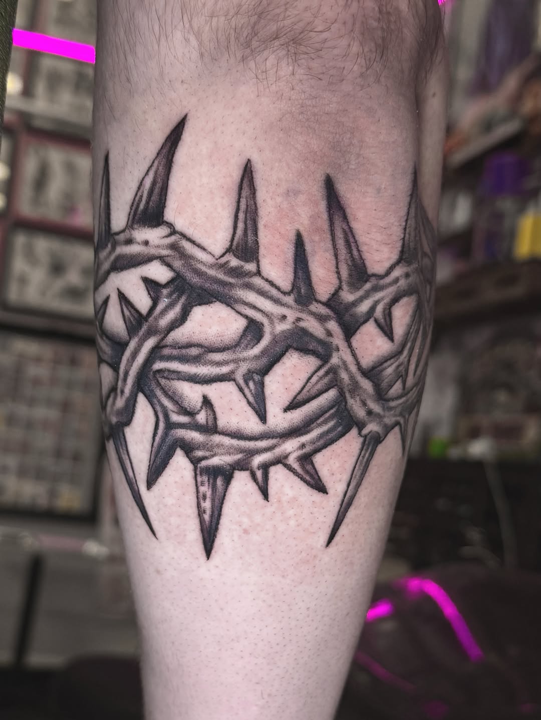 Tattoo by @tattoosbybrooks — black_and_grey, realism