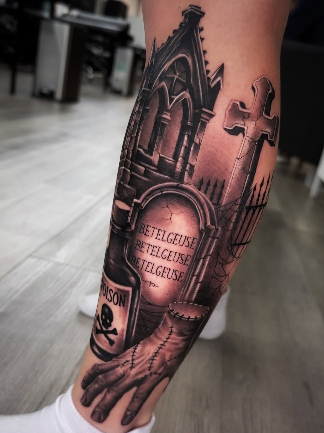 Tattoo by @inkbymaaku — realism, dark_realism