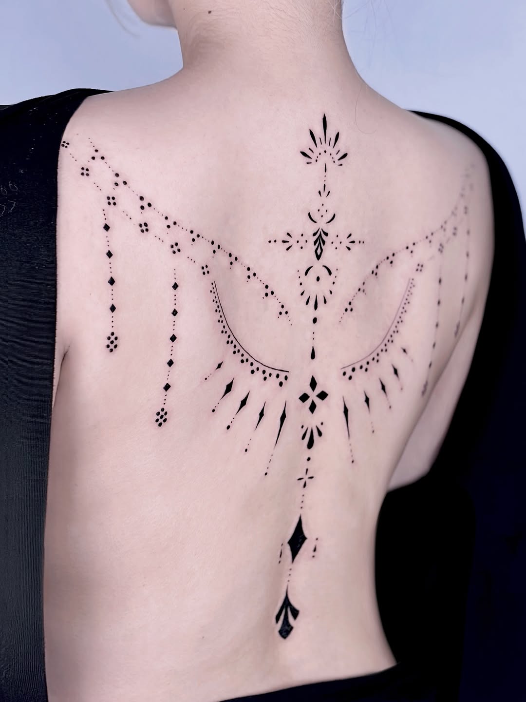 Tattoo by @heuk.me_tattoo — fine_line, ornamental