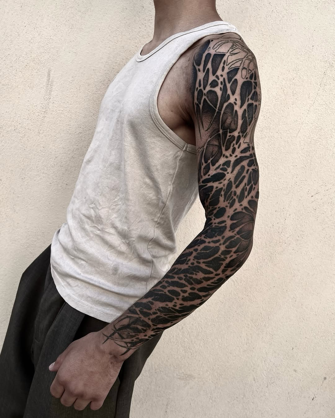 Tattoo by @axelj_ttt โ blackwork, geometric