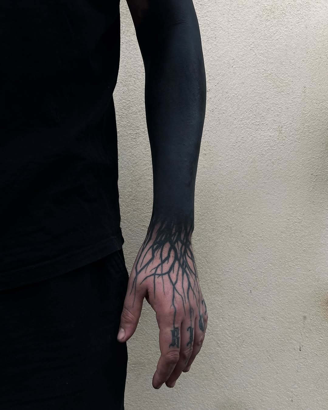 Tattoo by @axelj_ttt โ blackwork, black_and_grey