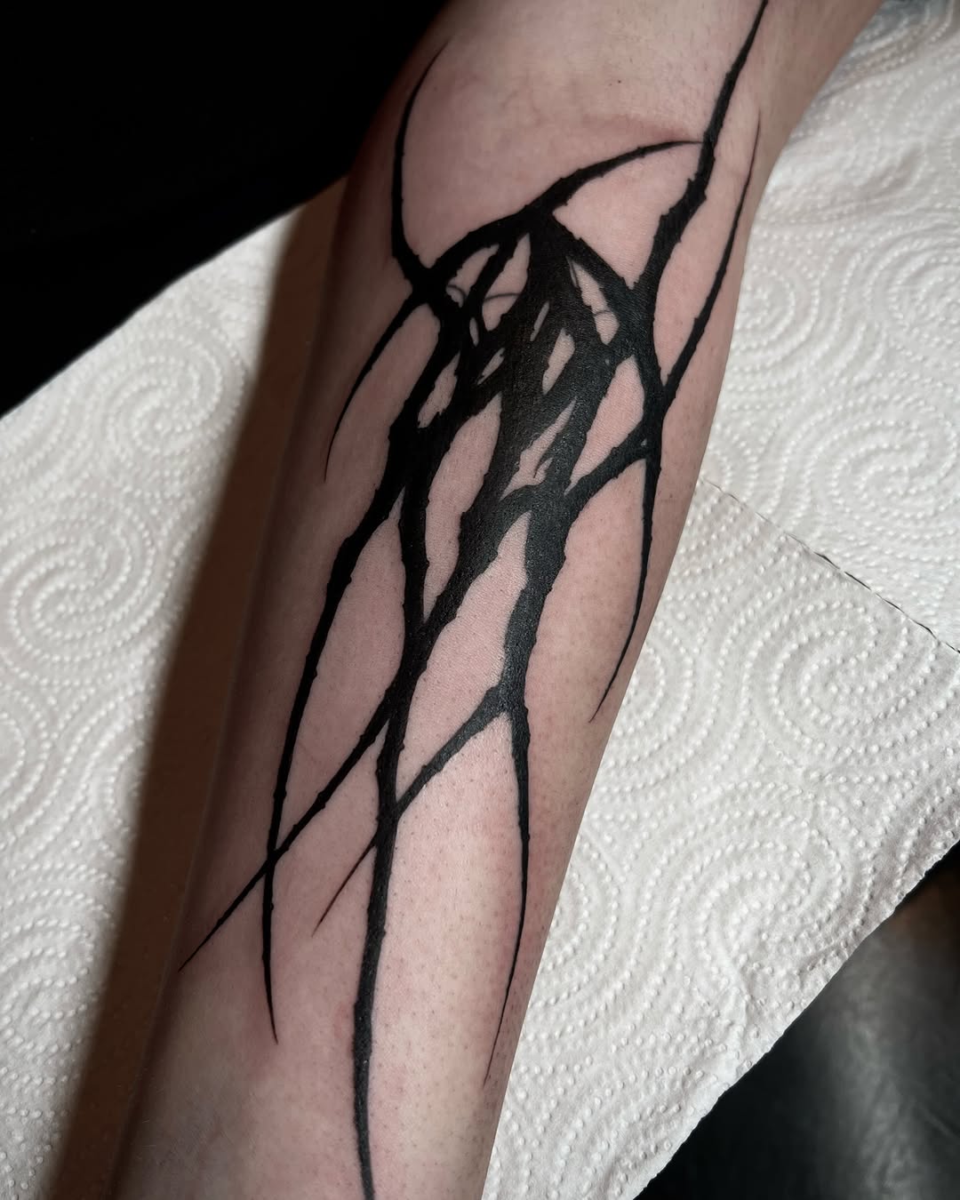 Tattoo by @axelj_ttt โ blackwork