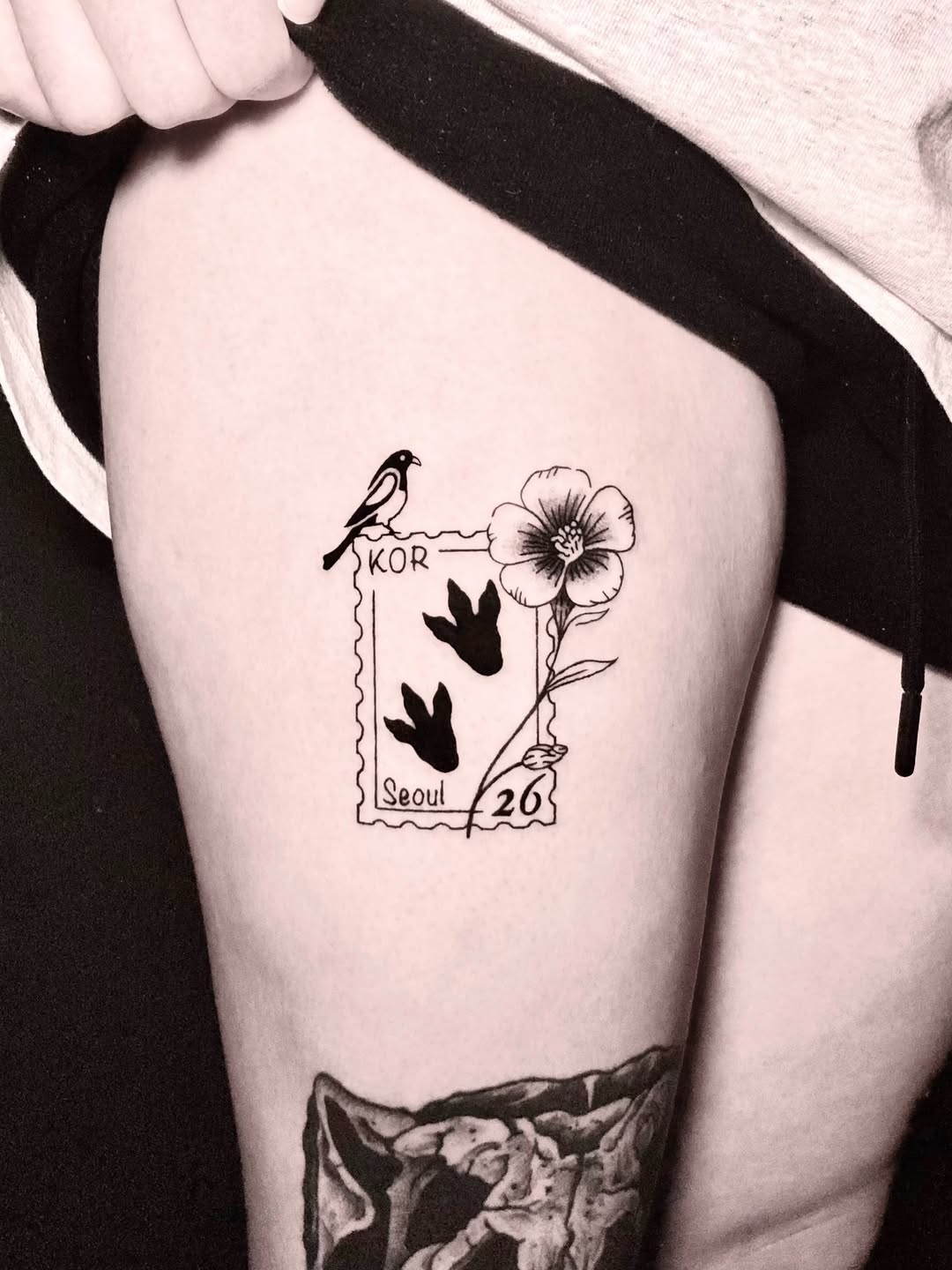 Tattoo by @moom_tattoo โ fine_line, illustrative