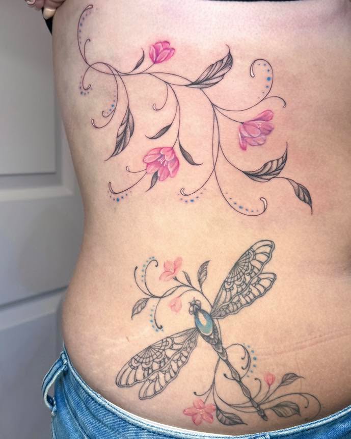 Tattoo by @beccasuetattoo โ fine_line, illustrative