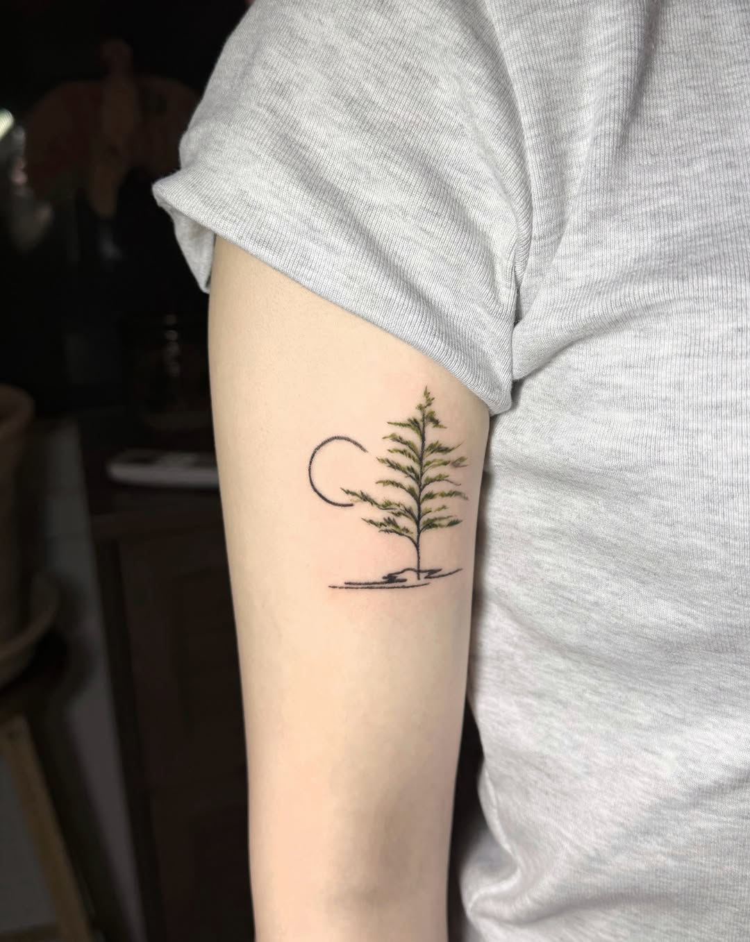 Tattoo by @nagool_tattoo — fine_line, minimalist
