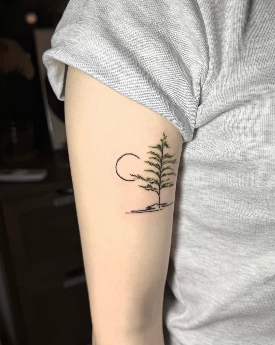Tattoo by @nagool_tattoo — fine_line, minimalist
