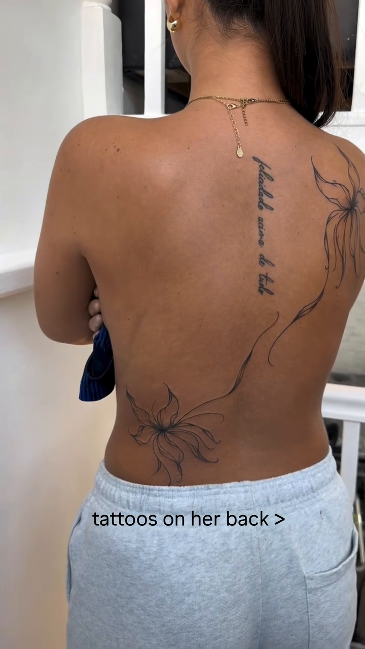 Tattoo by @aholladaytattoo — fine_line, lettering_script