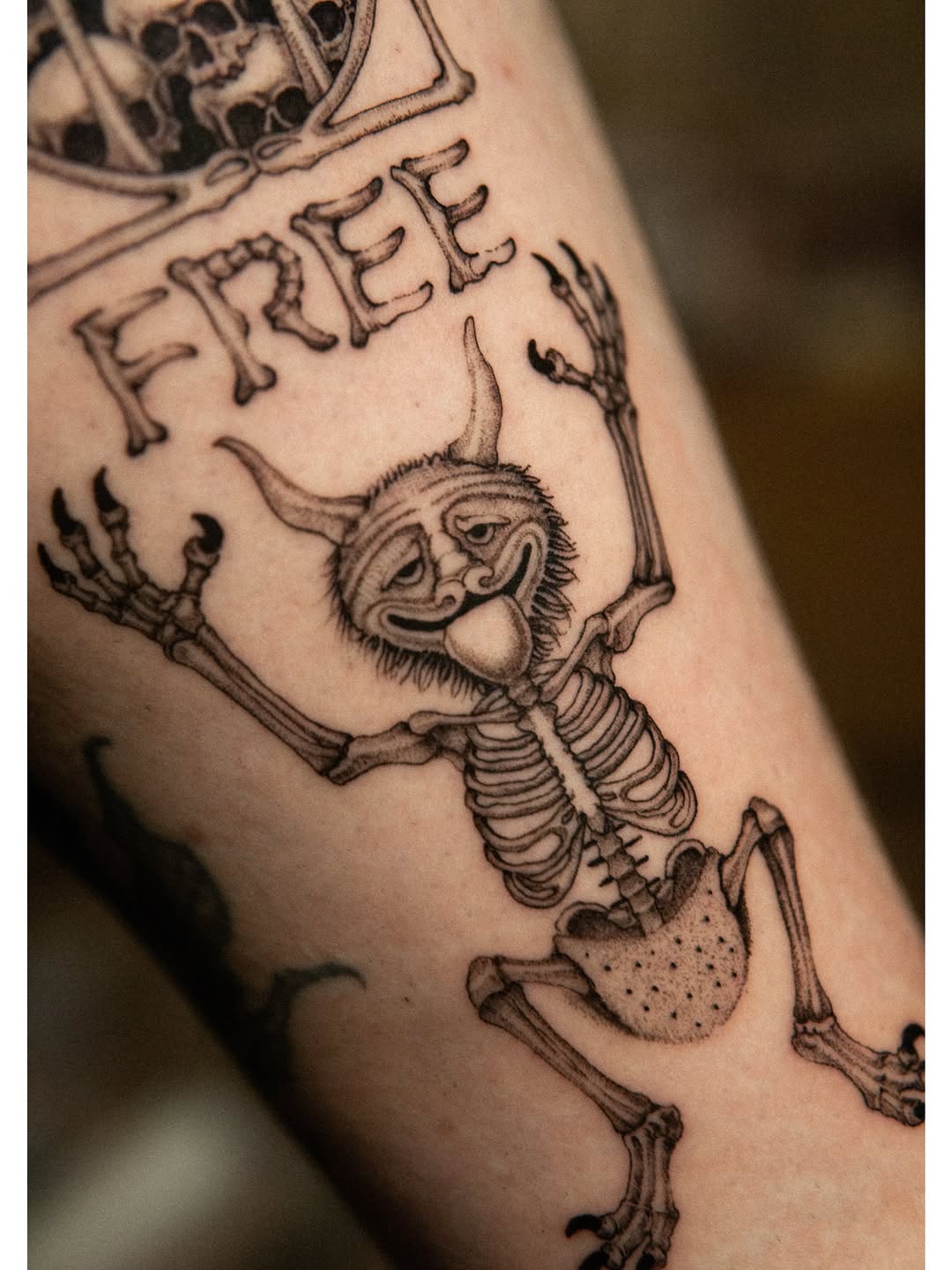 Tattoo by @minblackwork โ black_and_grey, illustrative