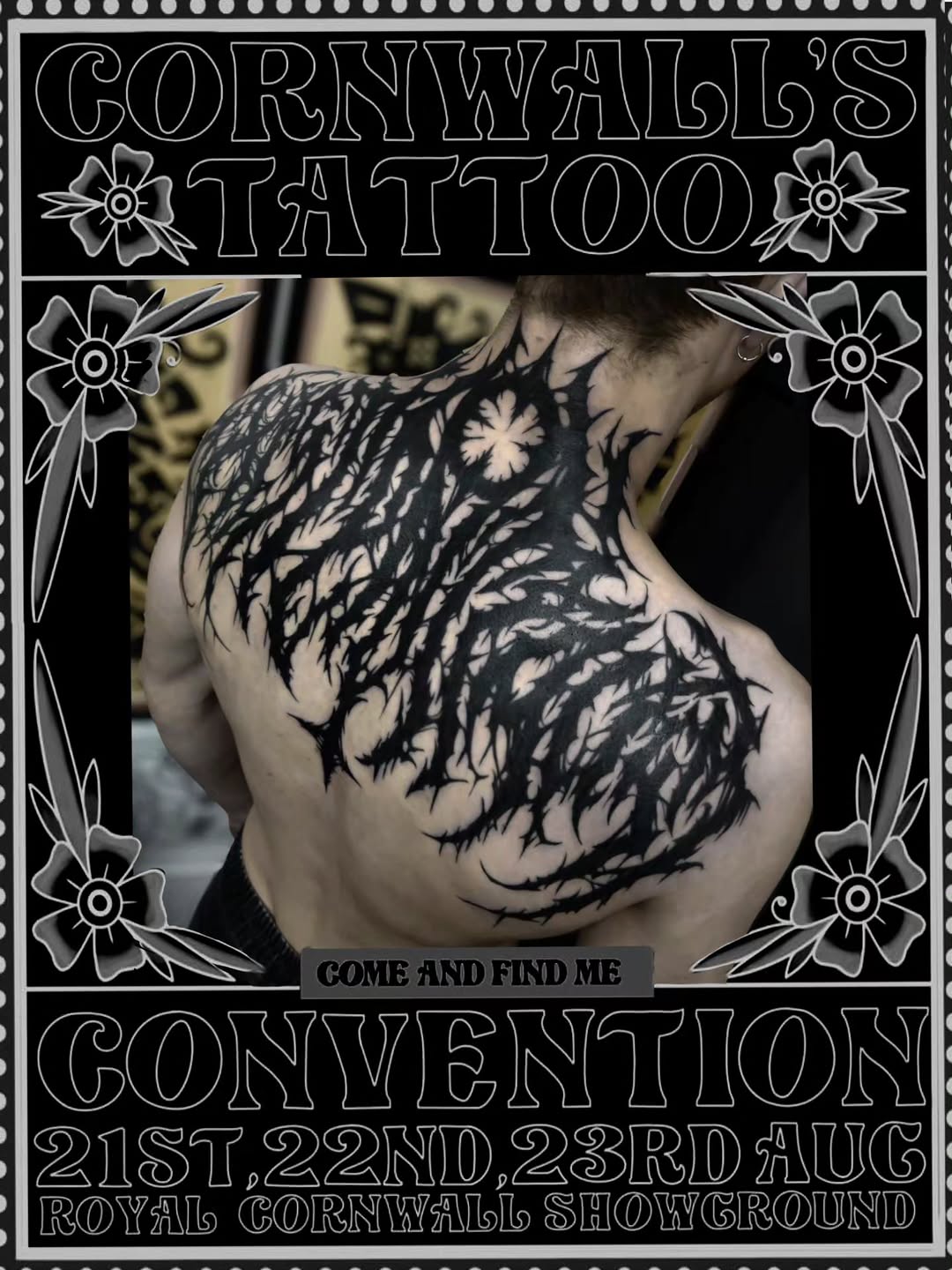 Tattoo by @crawlspace_tattoo โ blackwork