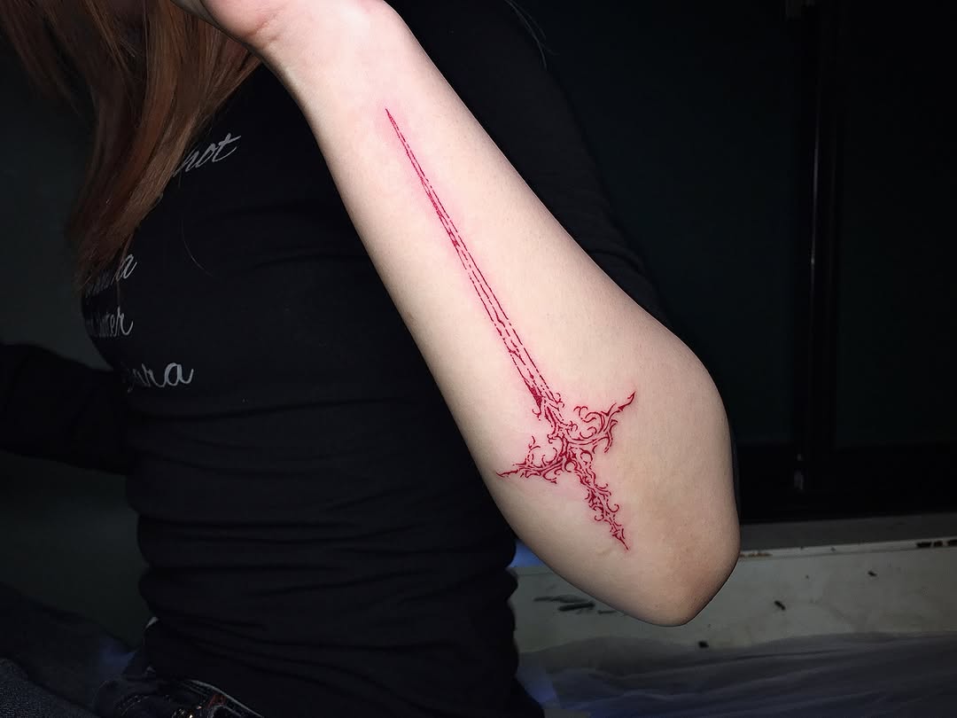 Tattoo by @nekult_tt — fine_line, ornamental