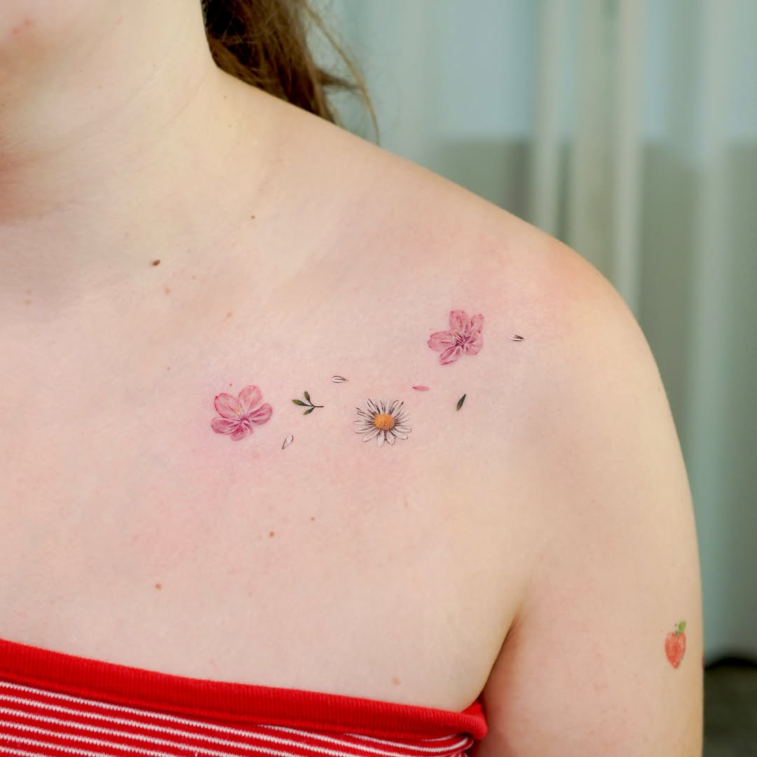 Tattoo by @yous_tattoo — fine_line, watercolor