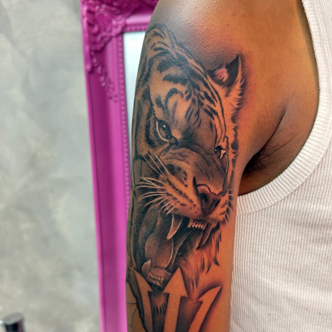 Tattoo by @22.co.uk — realism, black_and_grey