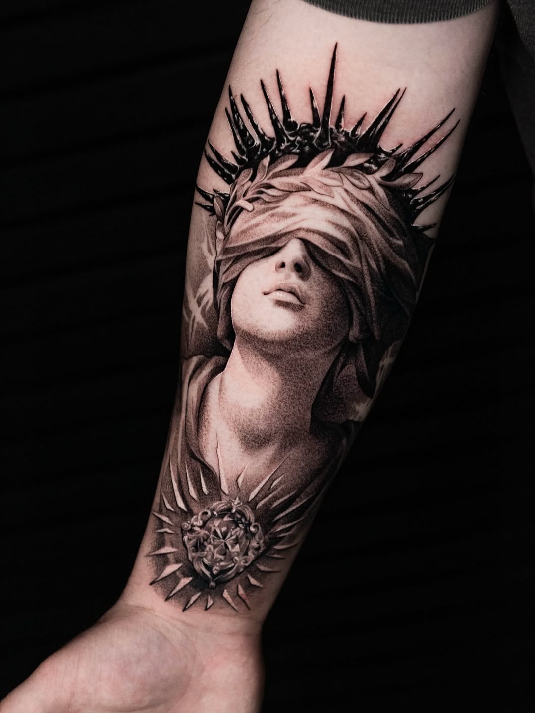 Tattoo by @slaidartwork — realism, black_and_grey
