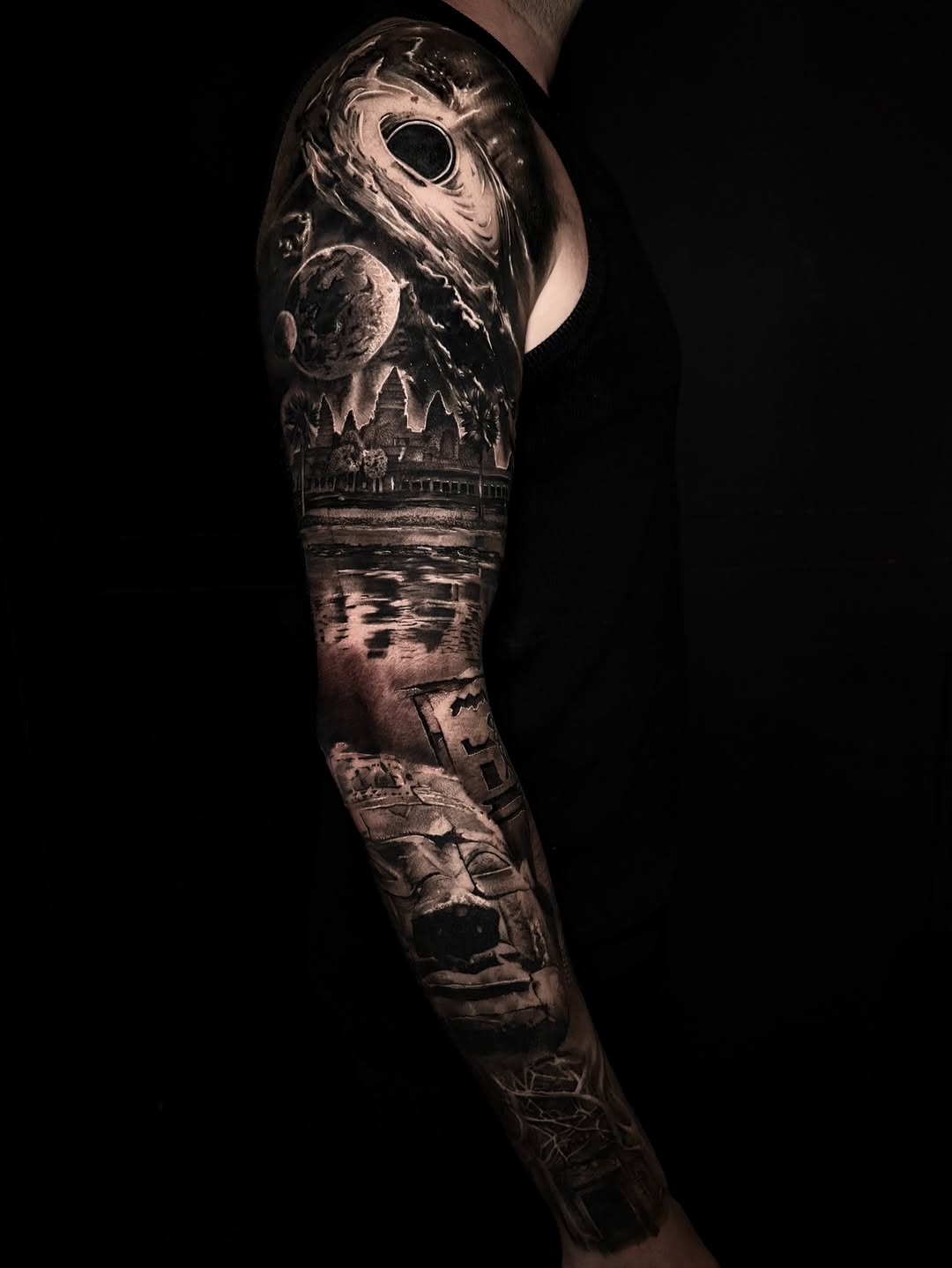 Tattoo by @blackchow_tattoos — realism, black_and_grey