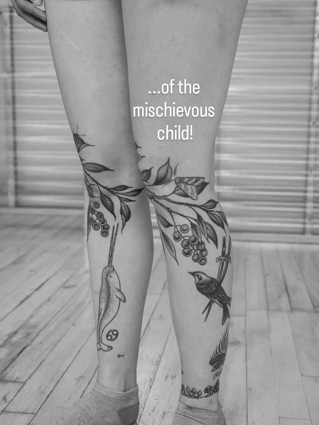 Tattoo by @bramadey — black_and_grey, illustrative