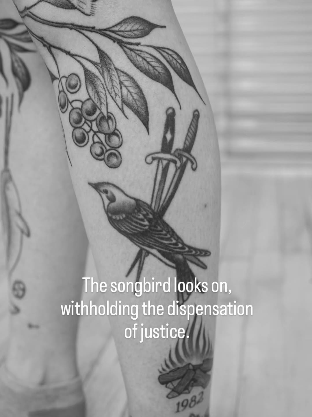 Tattoo by @bramadey — black_and_grey, illustrative