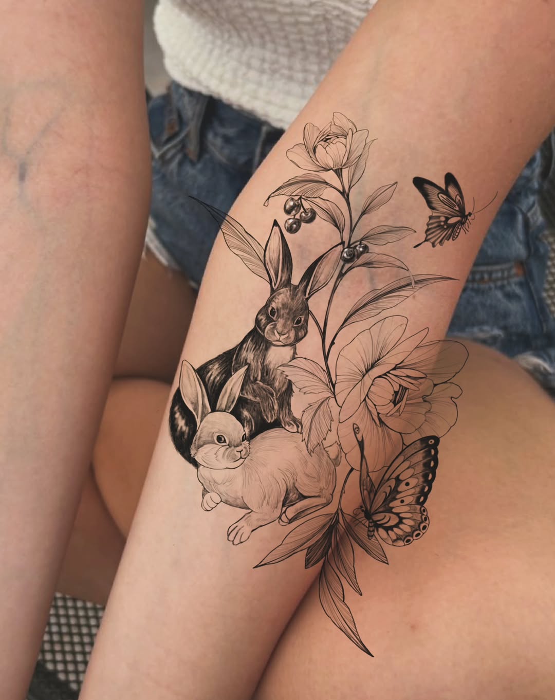 Tattoo by @woo.too β black_and_grey, realism