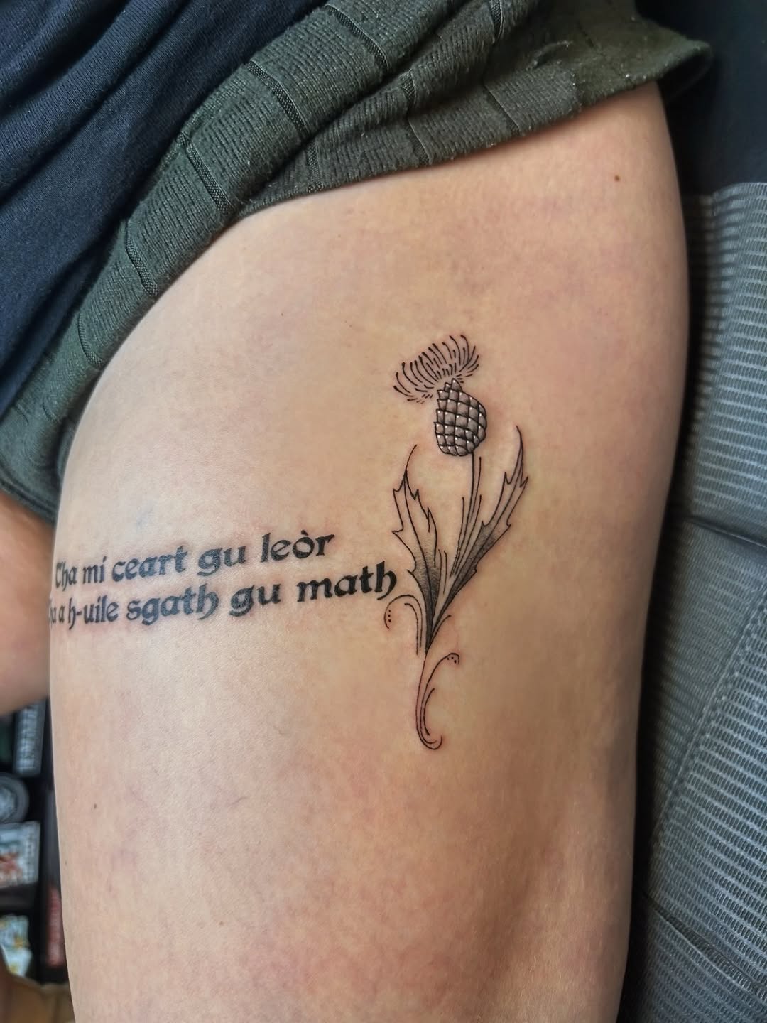 Tattoo by @sumtimesipaint — fine_line, lettering_script