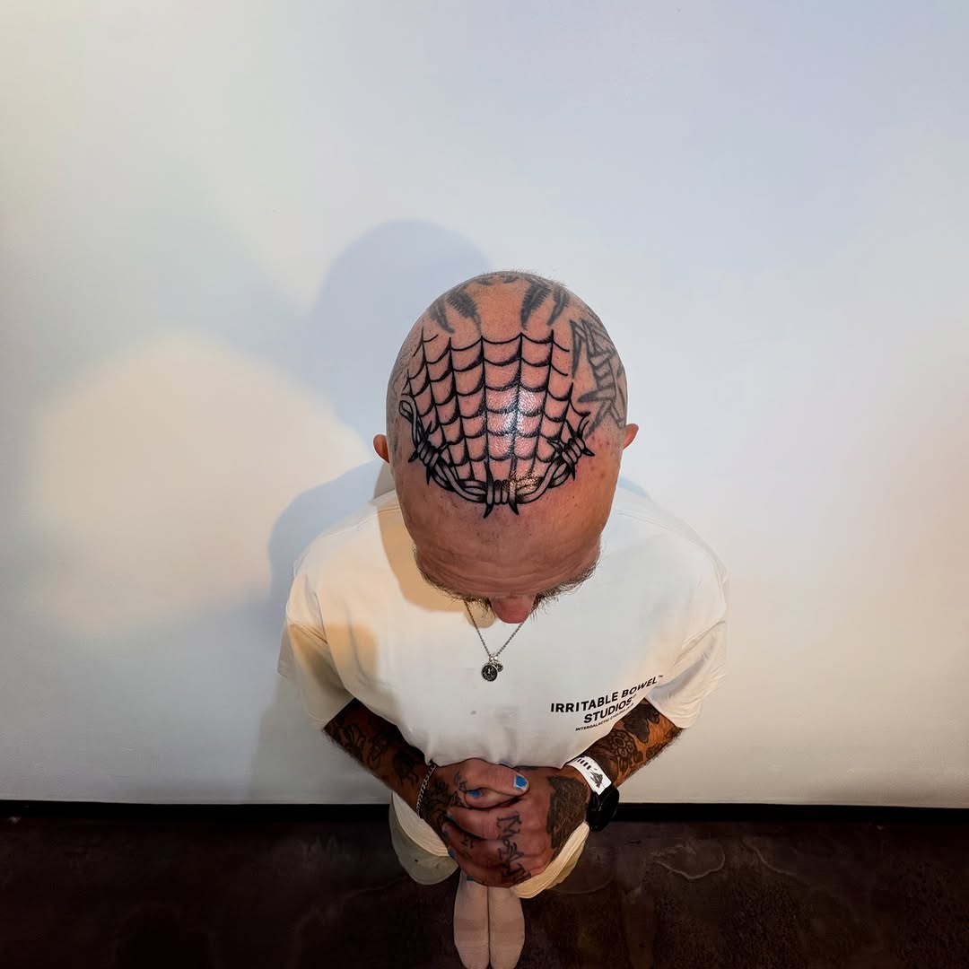 Tattoo by @kurtischappell — blackwork