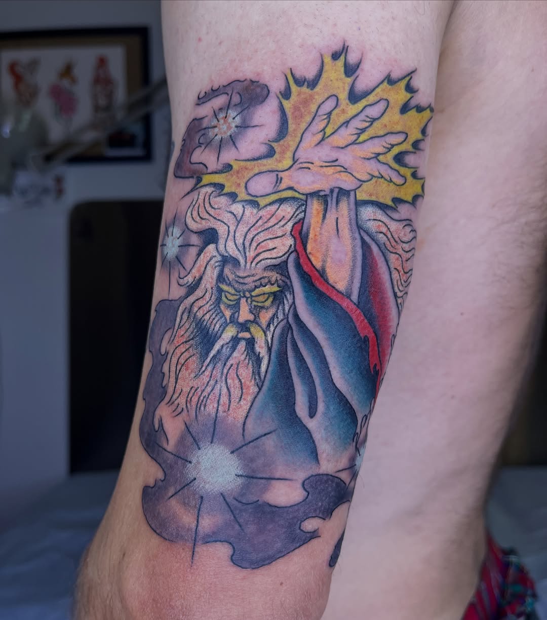Tattoo by @arno.larose — american_traditional, neo_traditional