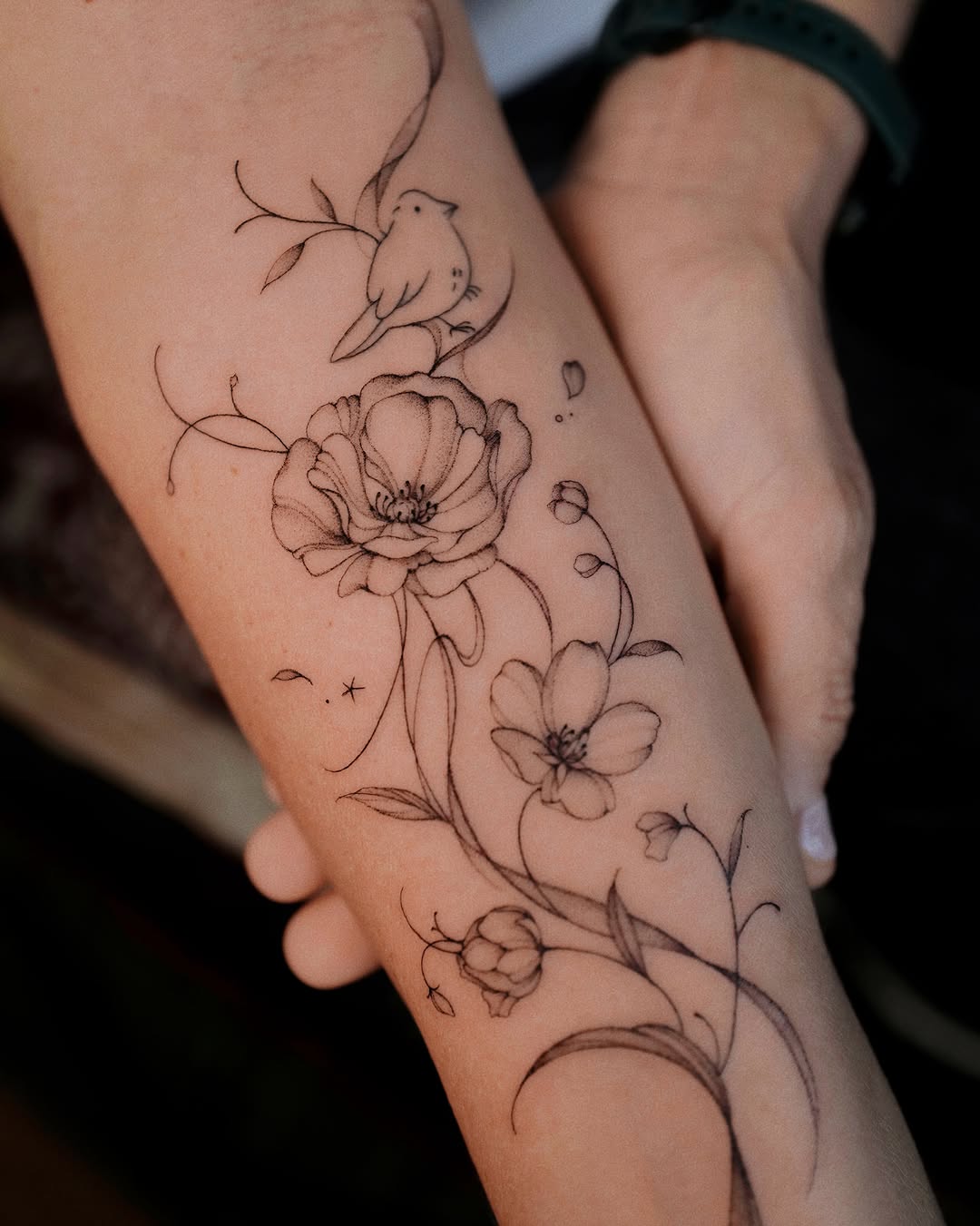 Tattoo by @yeowool_tattooer — fine_line, illustrative