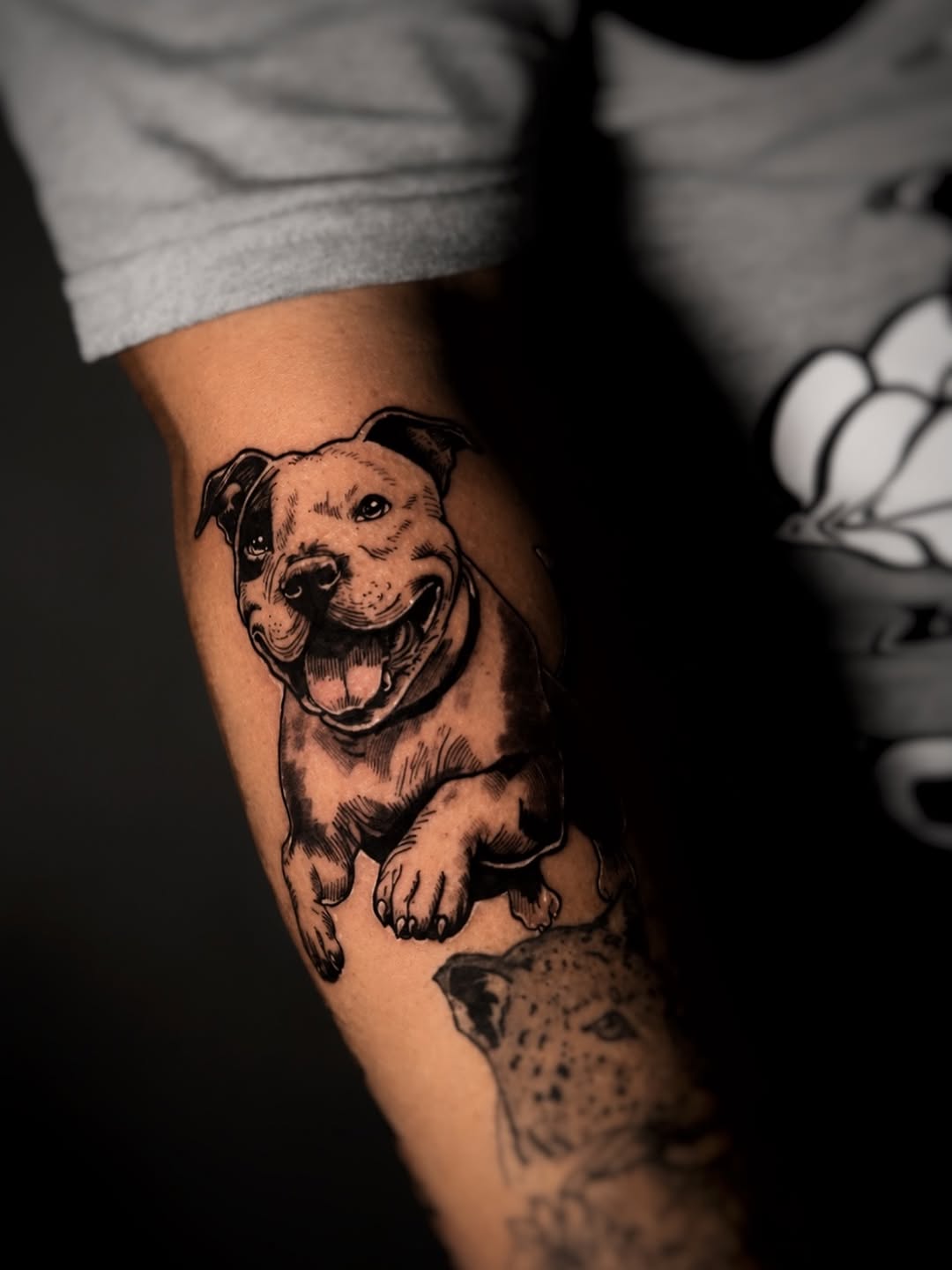 Tattoo by @m_kytattoo — realism, black_and_grey