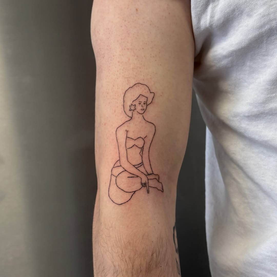Tattoo by @siilvester — fine_line