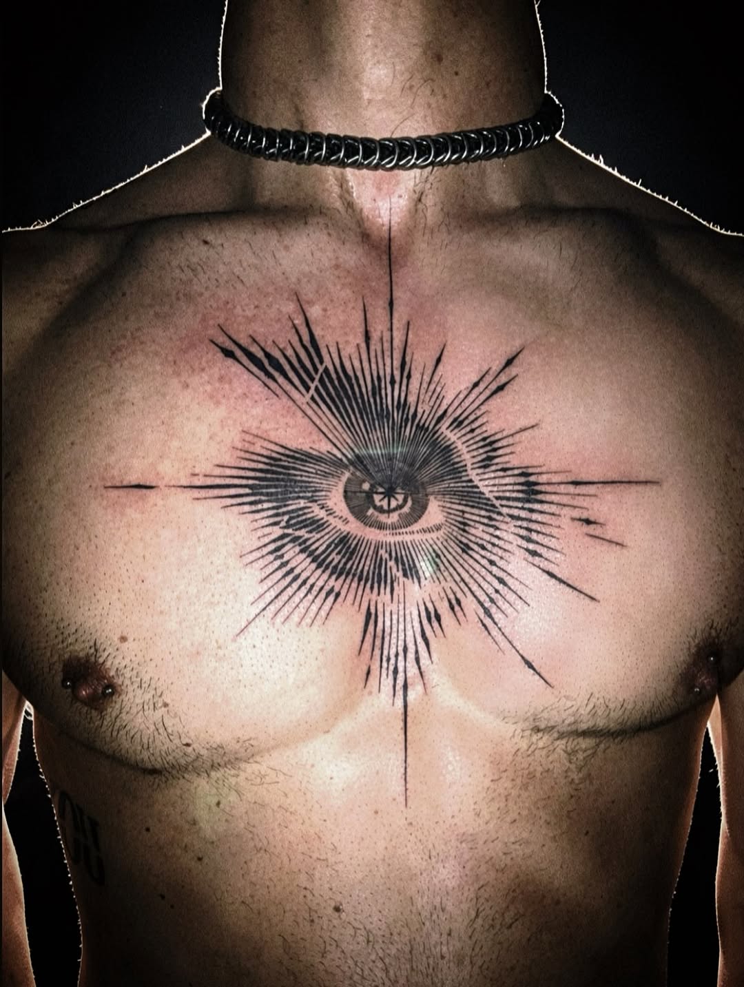 Tattoo by @aquanoir — geometric, blackwork