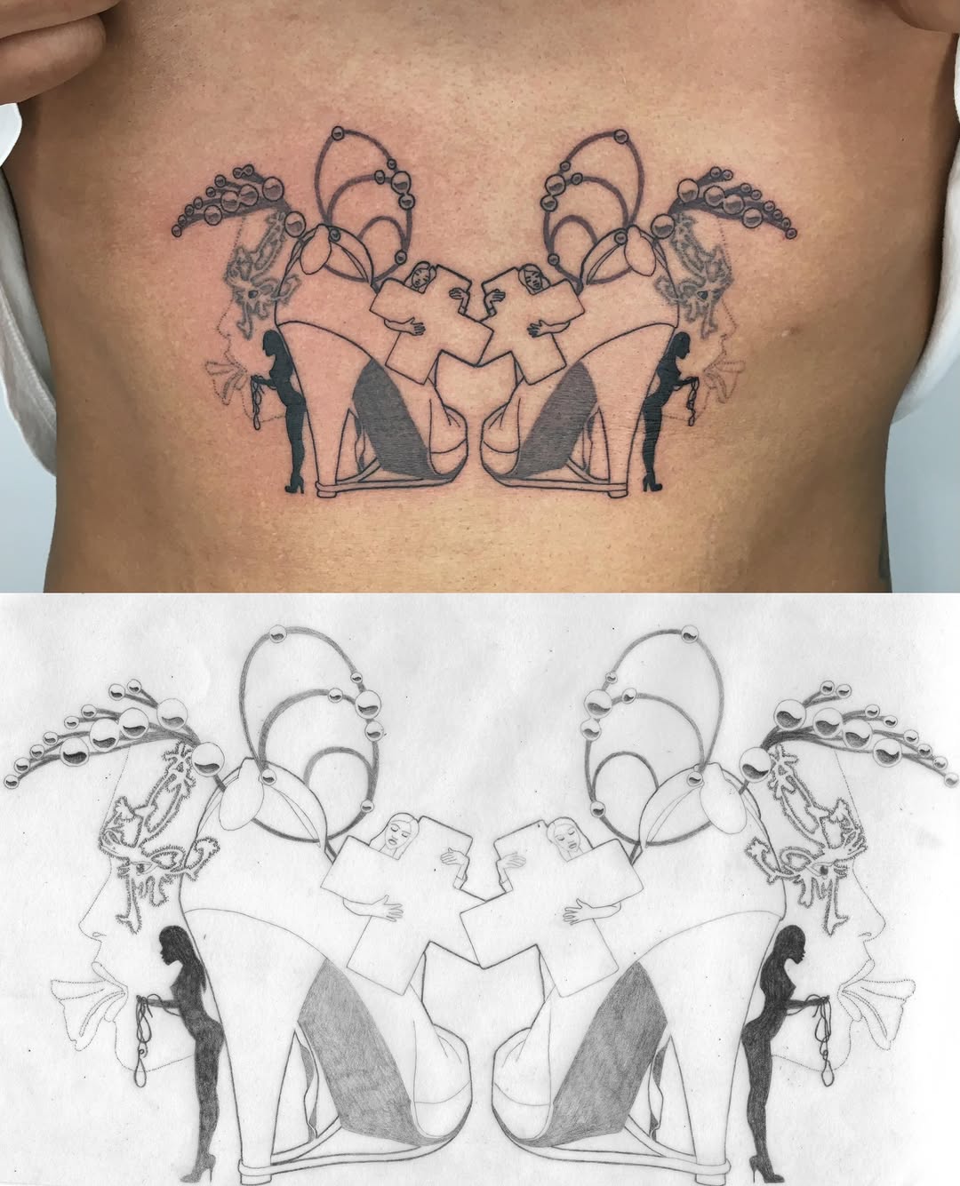 Tattoo by @consomm.able — fine_line, illustrative