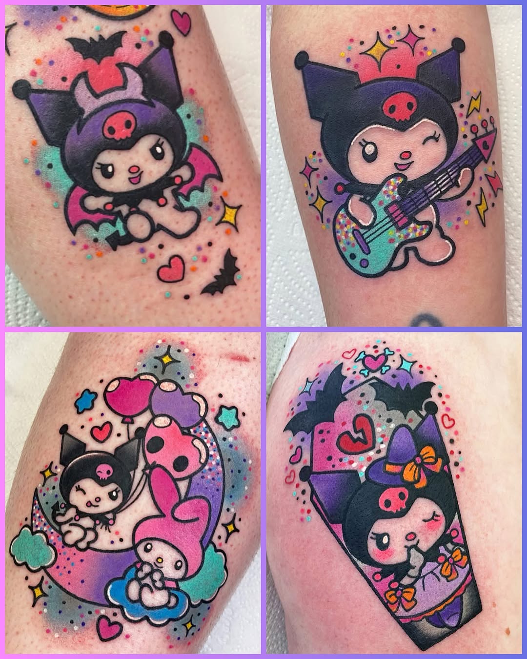 Tattoo by @roxyrydertattoo — new_school, anime