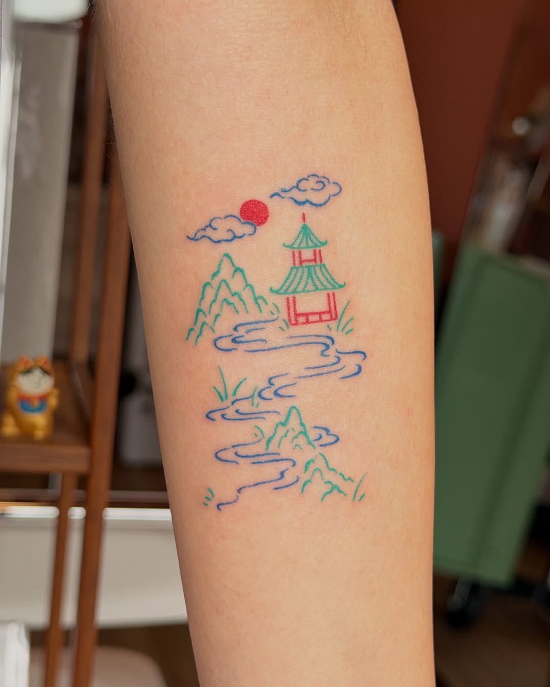 Tattoo by @chop_stick_n_poke — fine_line, minimalist