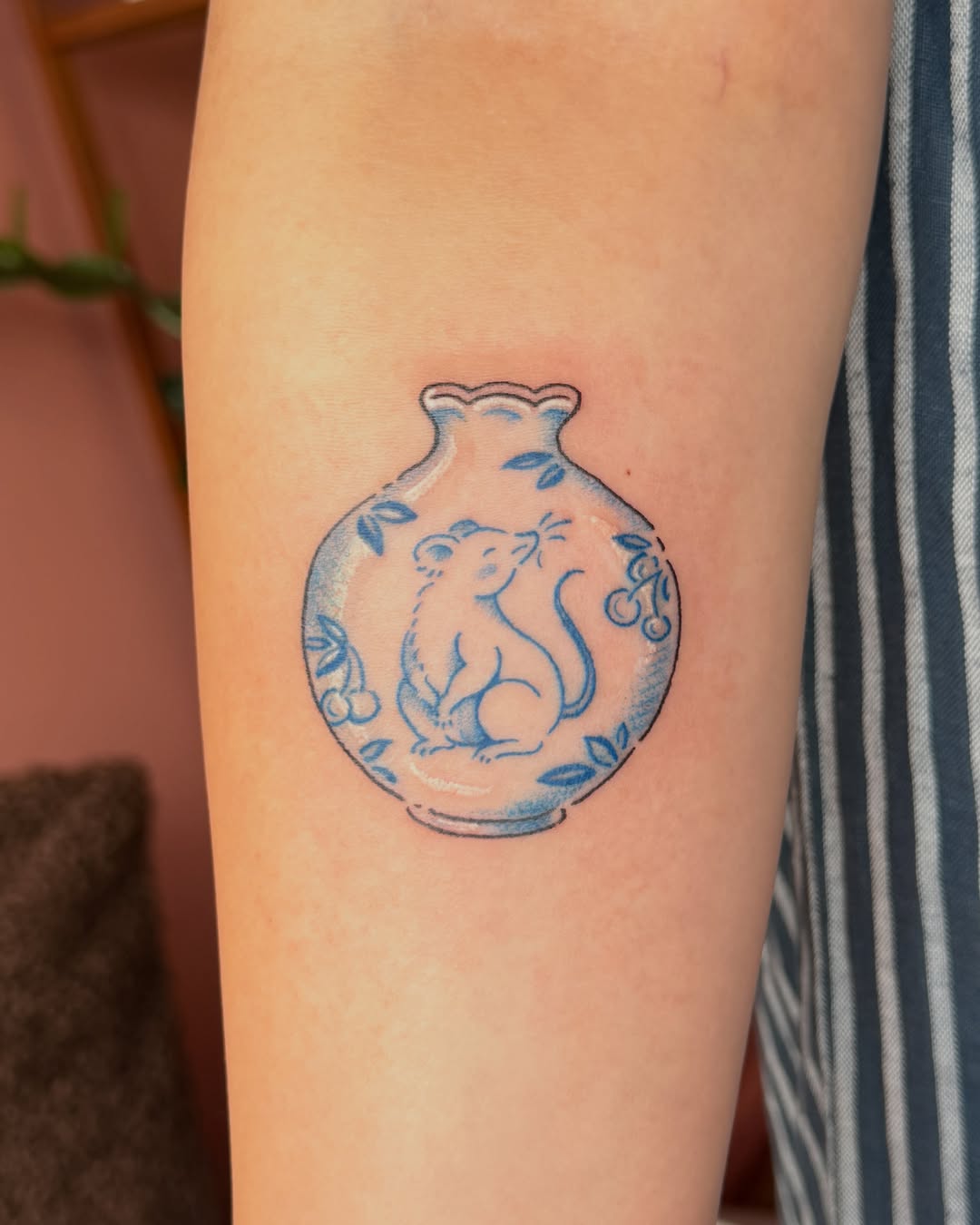 Tattoo by @chop_stick_n_poke — fine_line, watercolor