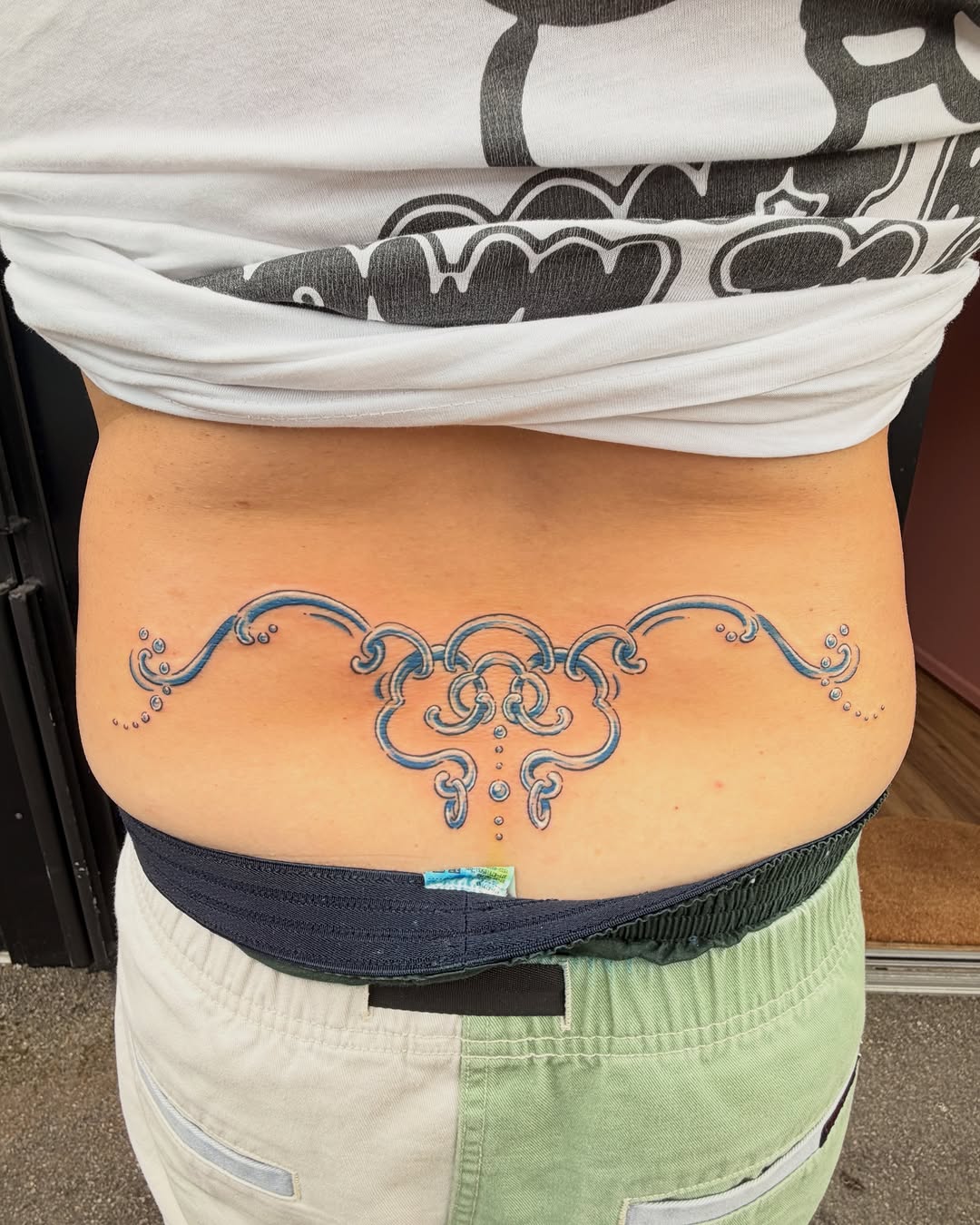 Tattoo by @chop_stick_n_poke — ornamental, fine_line