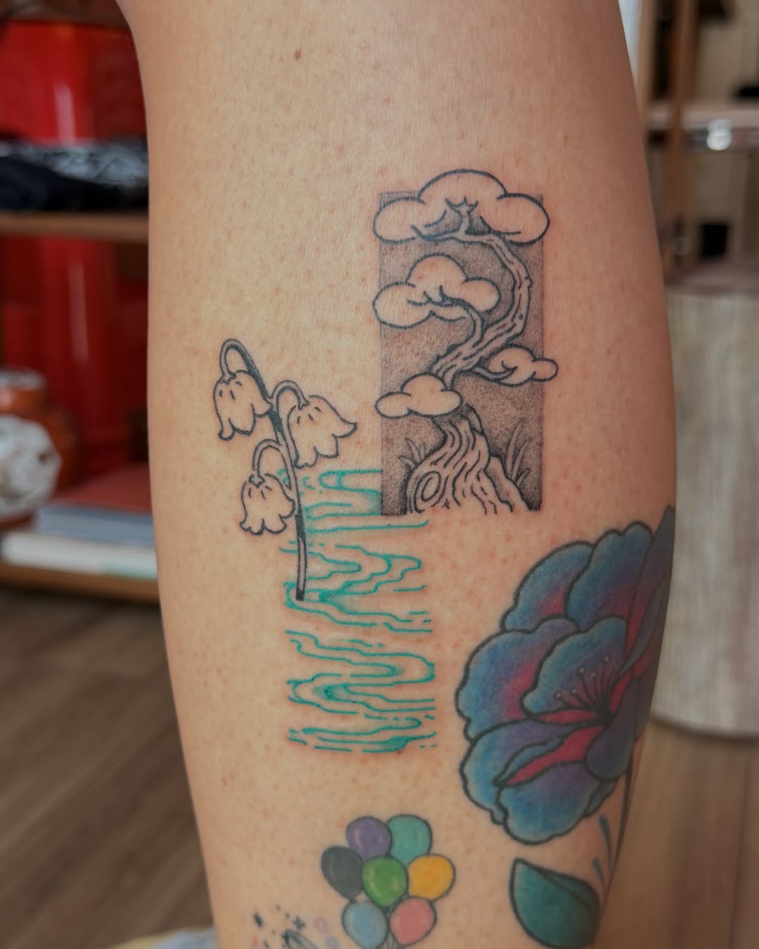 Tattoo by @chop_stick_n_poke — illustrative, fine_line
