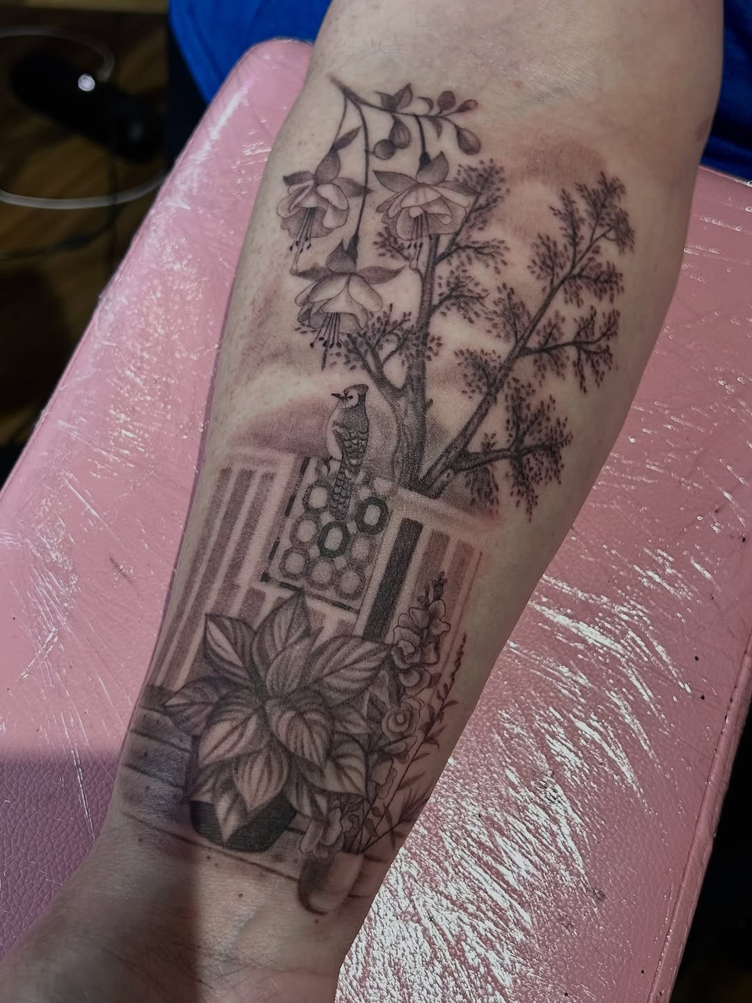 Tattoo by @khloztatz β realism, black_and_grey