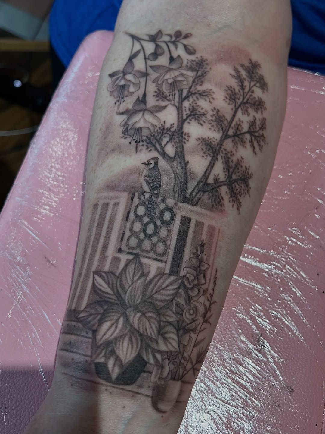 Tattoo by @khloztatz β realism, black_and_grey