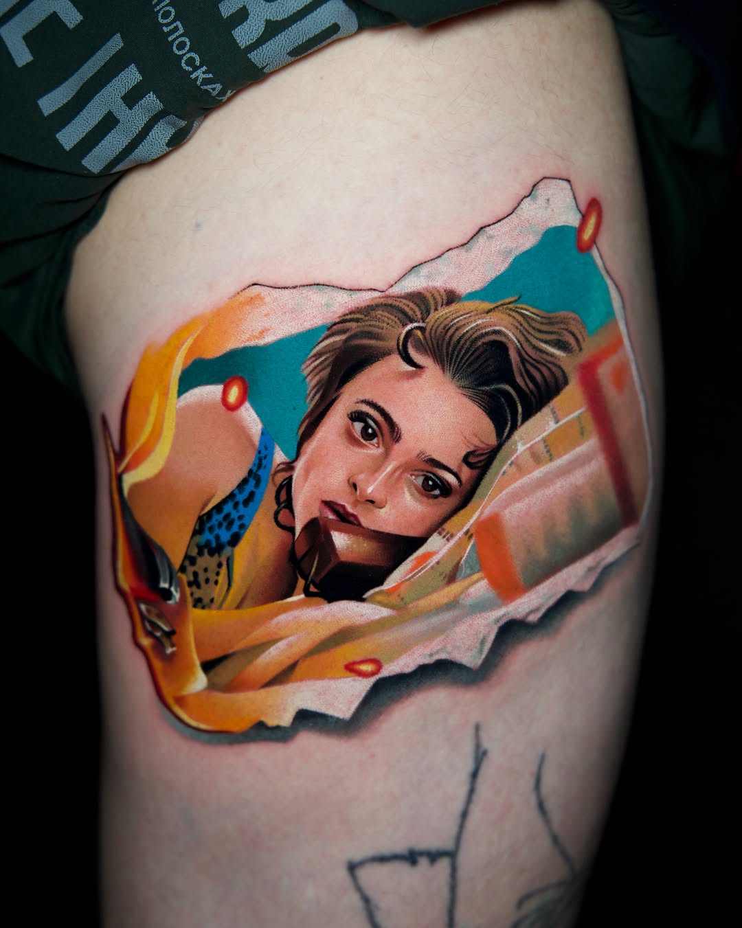 Tattoo by @jfrancistattoo β realism, trash_polka