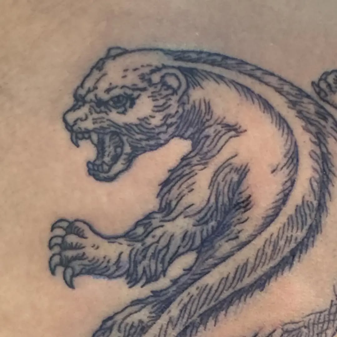 Tattoo by @yyiizzuuzz โ illustrative, black_and_grey