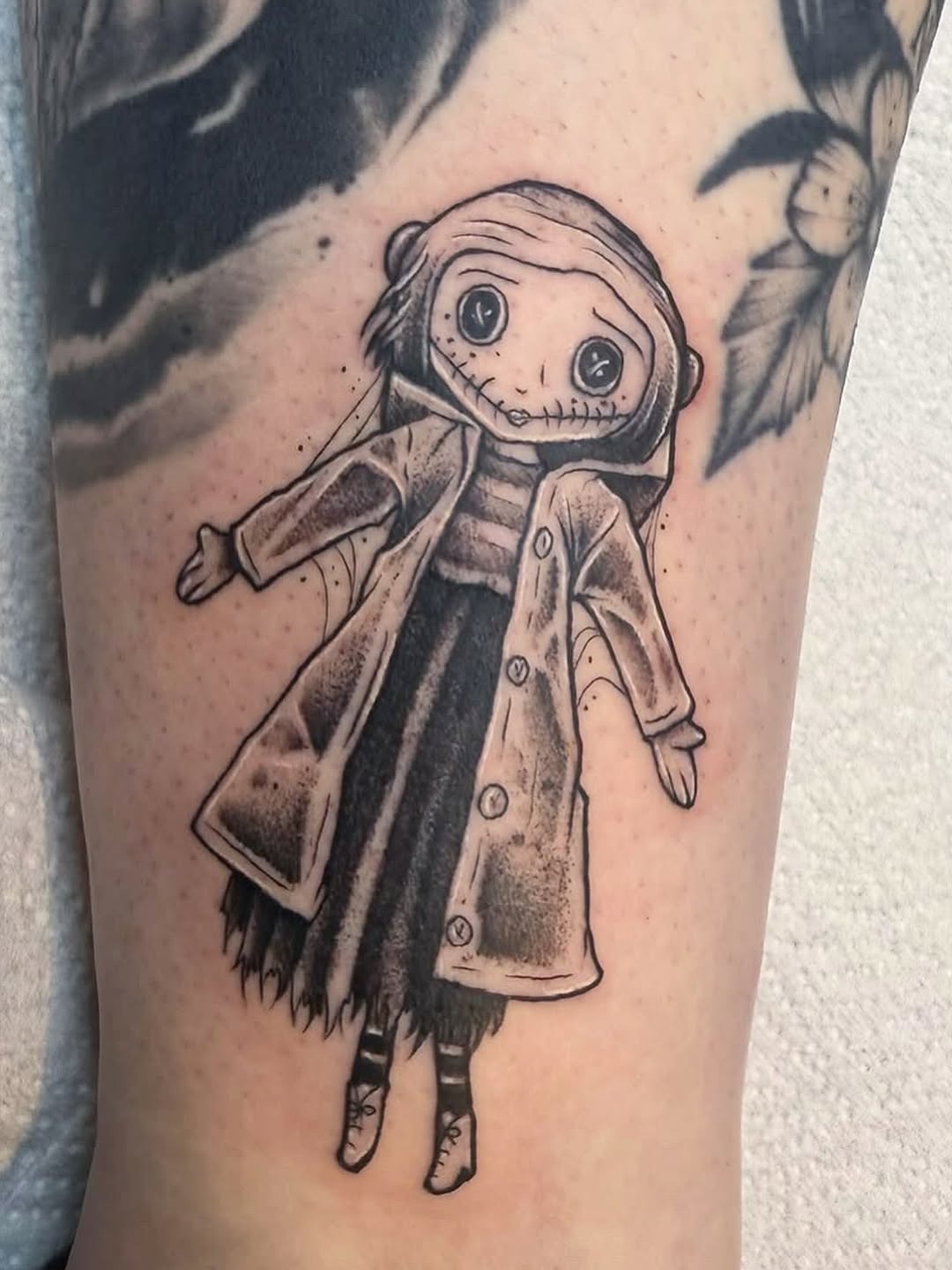 Tattoo by @bennwho_tattoo โ illustrative, black_and_grey