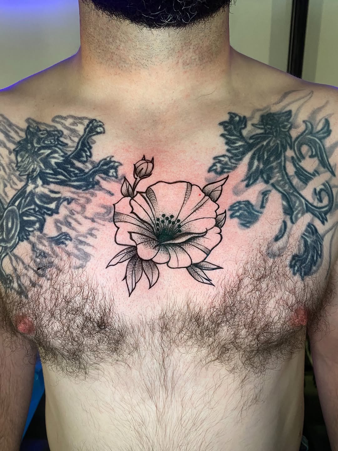 Tattoo by @skins_aj — fine_line, dotwork