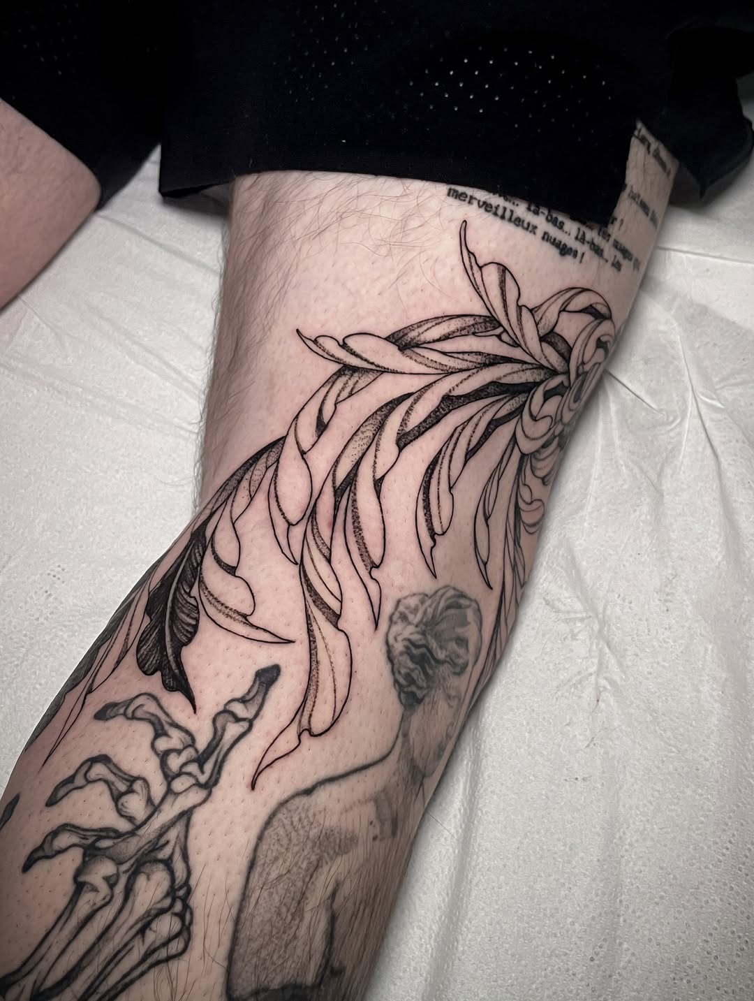 Tattoo by @arterego.ttt โ black_and_grey, realism