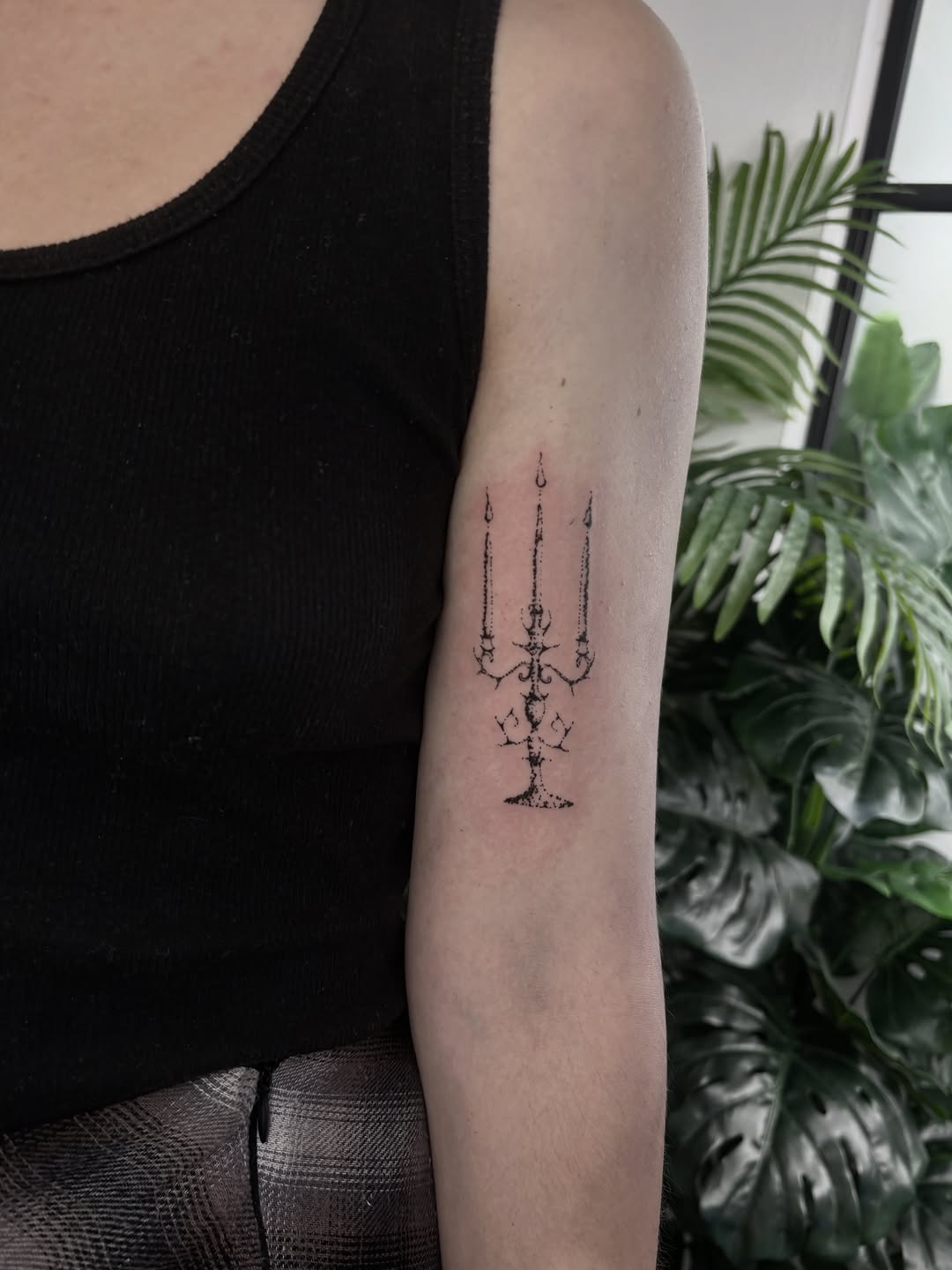 Tattoo by @ariusink โ dotwork, fine_line