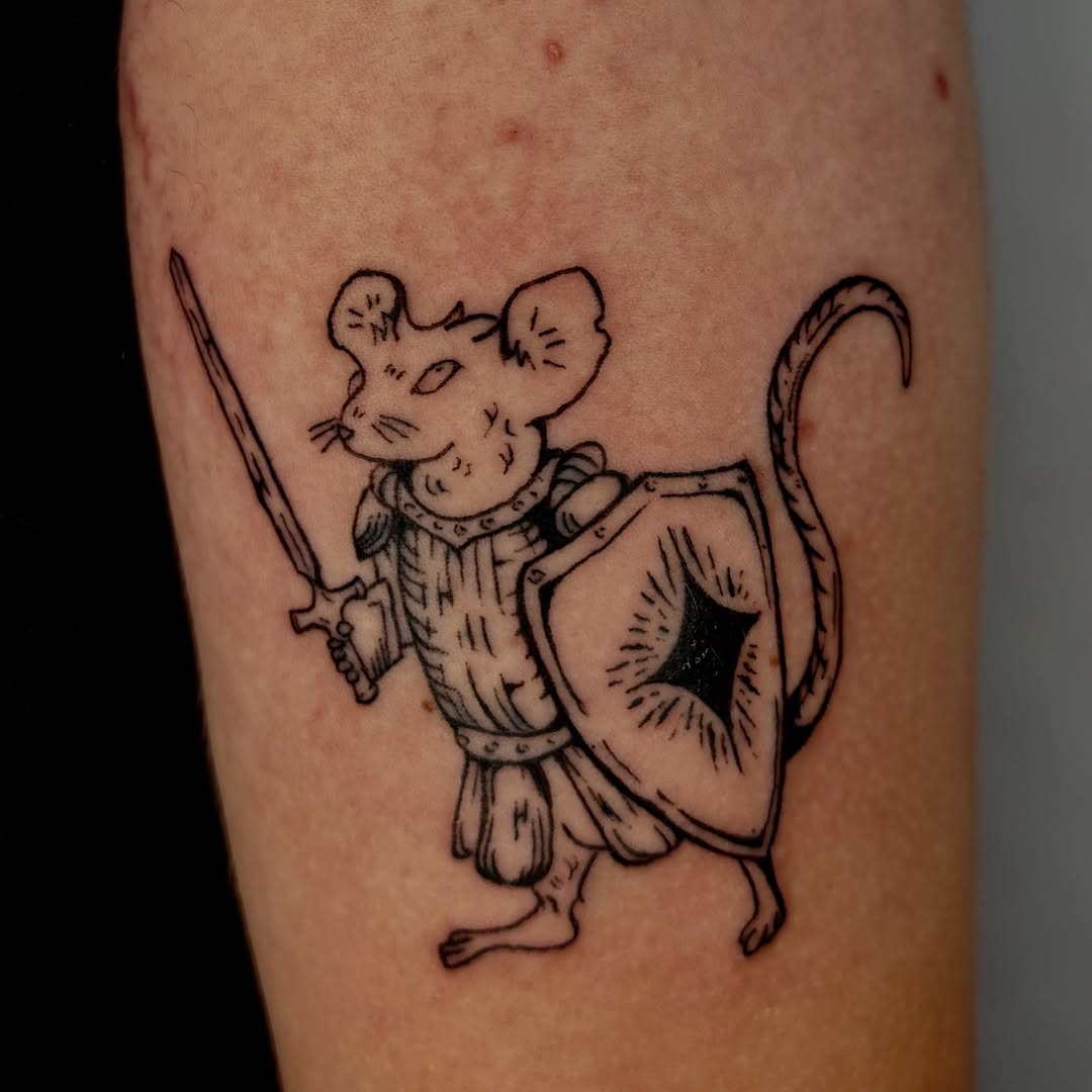 Tattoo by @kiley.inks โ illustrative