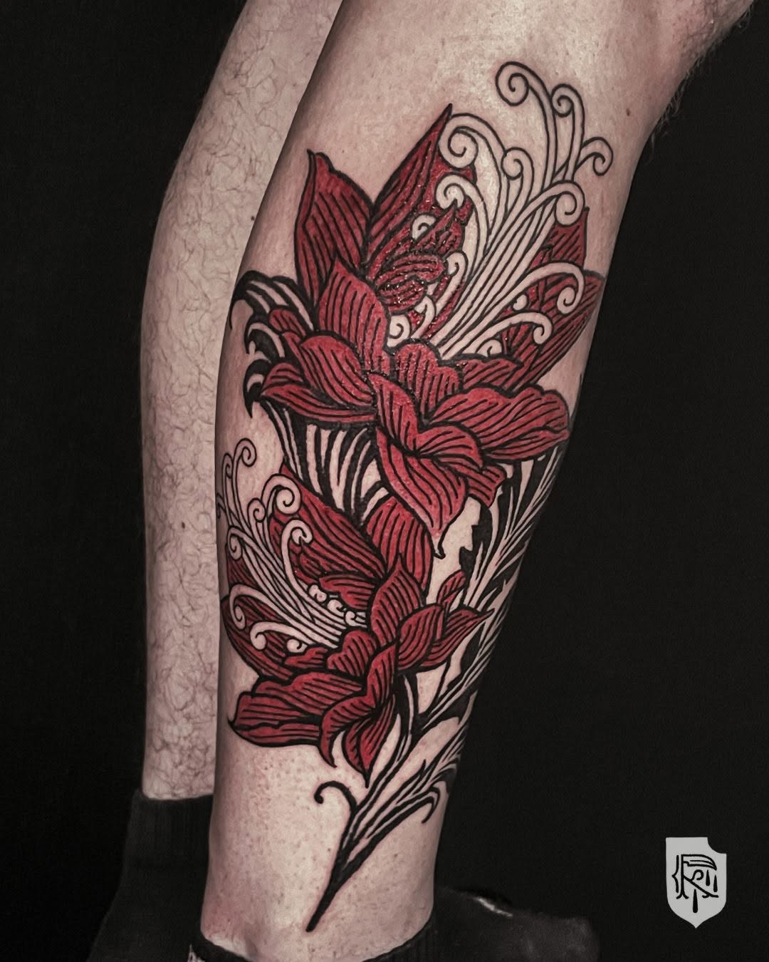 Tattoo by @krull.tattoo โ blackwork, ornamental