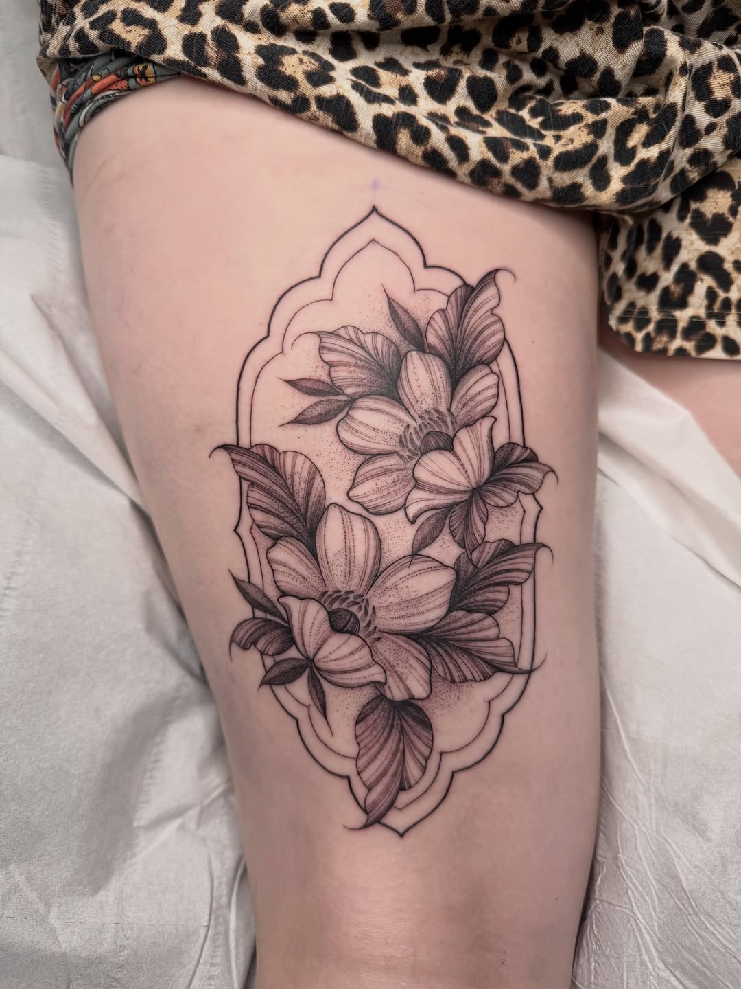 Tattoo by @emmaloutattooxx — fine_line, dotwork