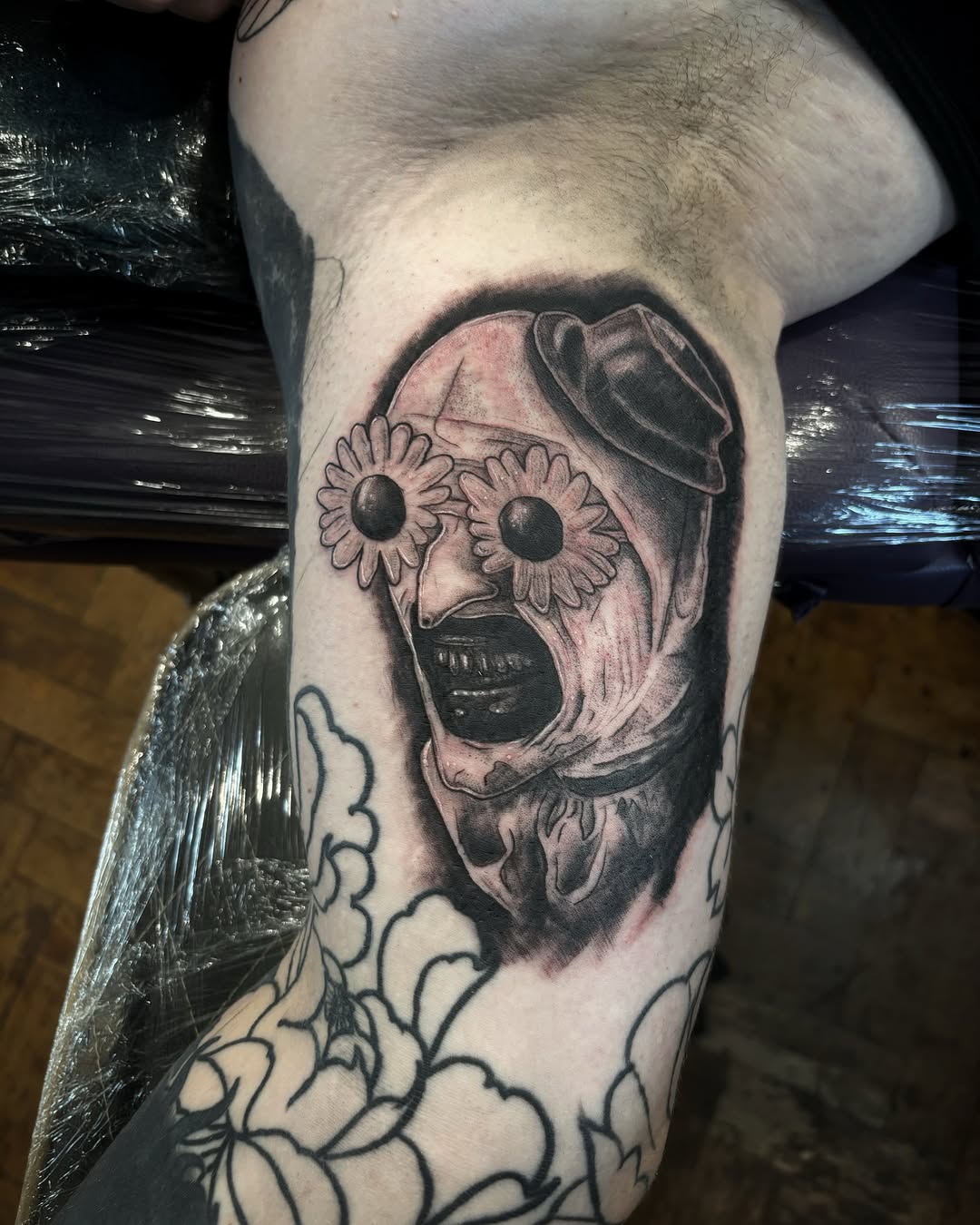 Tattoo by @scorchedbones_ โ realism, dark_realism