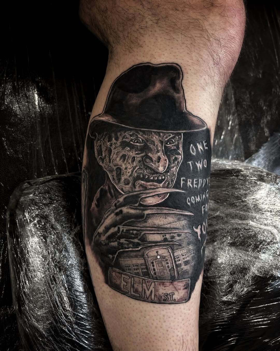 Tattoo by @scorchedbones_ โ realism, black_and_grey