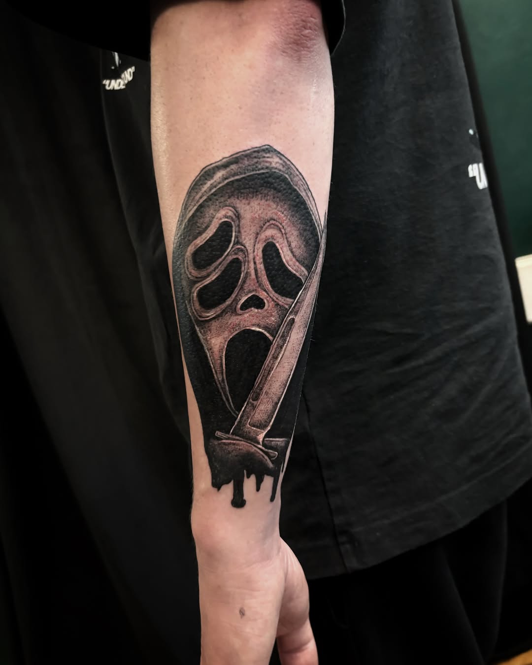 Tattoo by @scorchedbones_ โ realism, black_and_grey