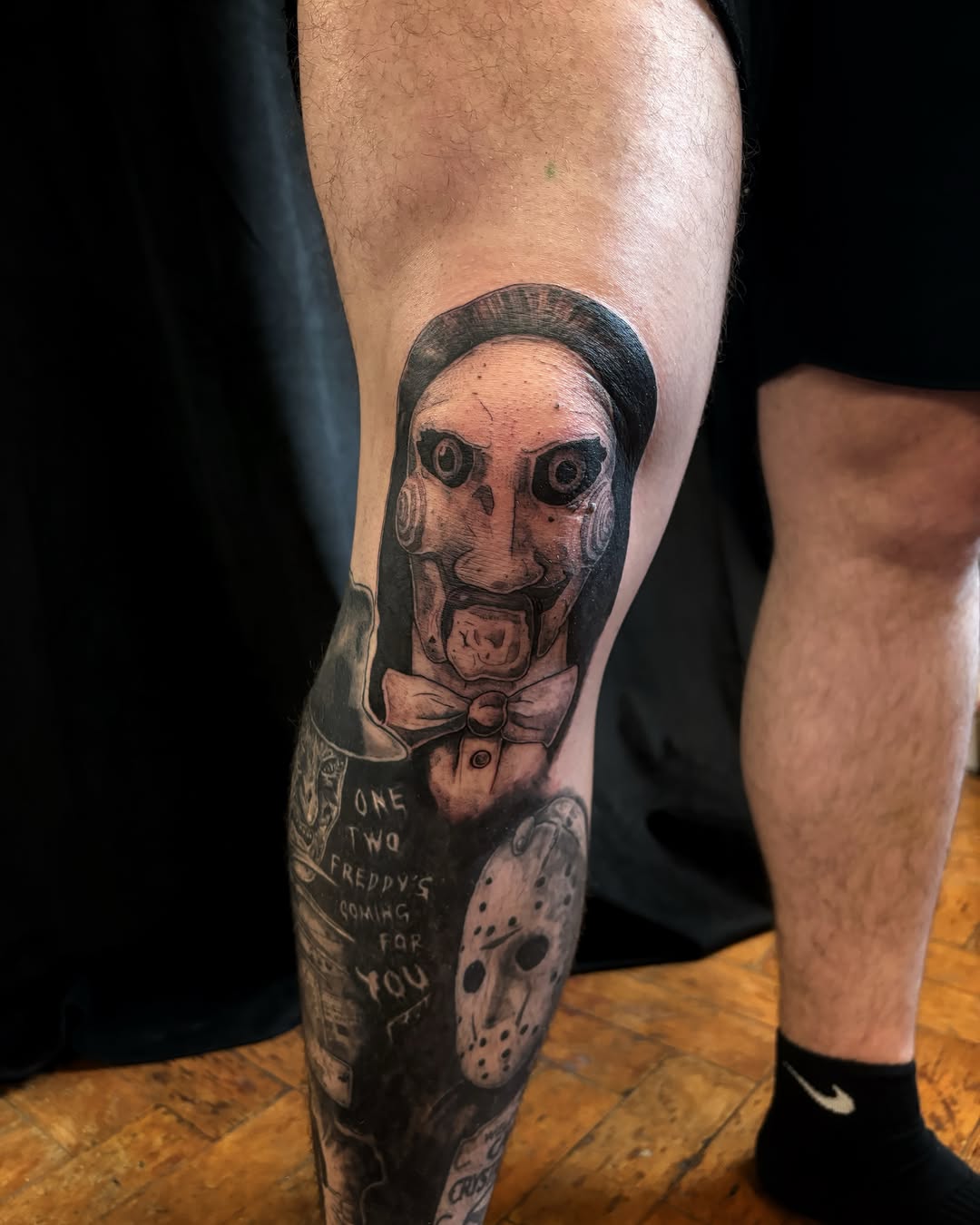 Tattoo by @scorchedbones_ โ realism, black_and_grey